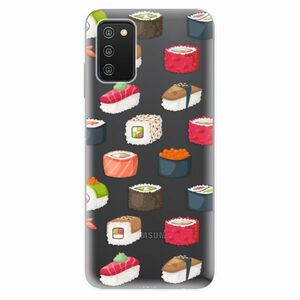 Odolné silikónové puzdro iSaprio - Sushi Pattern - Samsung Galaxy A03s vyobraziť