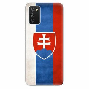 Odolné silikónové puzdro iSaprio - Slovakia Flag - Samsung Galaxy A03s vyobraziť