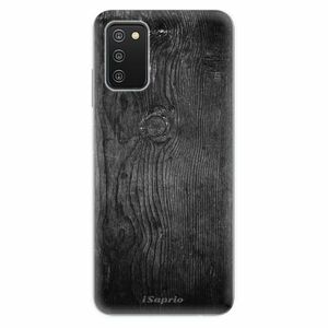 Odolné silikónové puzdro iSaprio - Black Wood 13 - Samsung Galaxy A03s vyobraziť