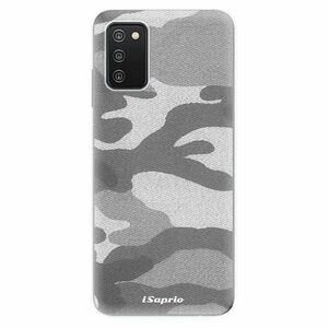 Odolné silikónové puzdro iSaprio - Gray Camuflage 02 - Samsung Galaxy A03s vyobraziť