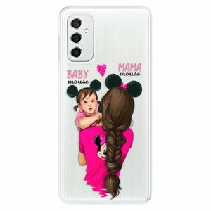 Odolné silikónové puzdro iSaprio - Mama Mouse Brunette and Girl - Samsung Galaxy M52 5G vyobraziť