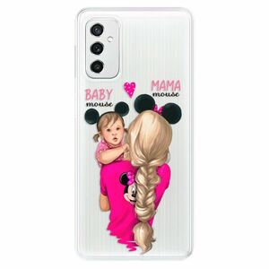 Odolné silikónové puzdro iSaprio - Mama Mouse Blond and Girl - Samsung Galaxy M52 5G vyobraziť