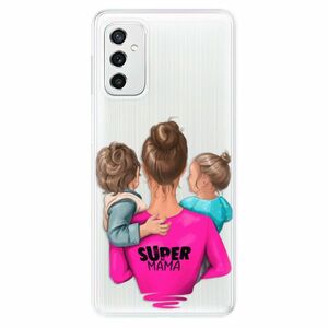 Odolné silikónové puzdro iSaprio - Super Mama - Boy and Girl - Samsung Galaxy M52 5G vyobraziť