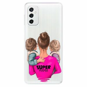 Odolné silikónové puzdro iSaprio - Super Mama - Two Boys - Samsung Galaxy M52 5G vyobraziť