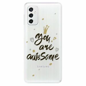 Odolné silikónové puzdro iSaprio - You Are Awesome - black - Samsung Galaxy M52 5G vyobraziť