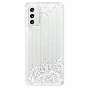 Odolné silikónové puzdro iSaprio - White Lace 02 - Samsung Galaxy M52 5G vyobraziť
