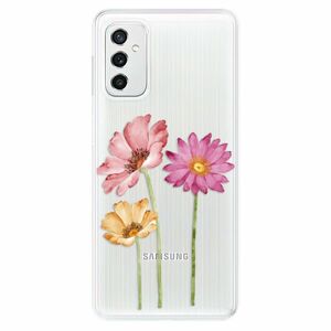 Odolné silikónové puzdro iSaprio - Three Flowers - Samsung Galaxy M52 5G vyobraziť