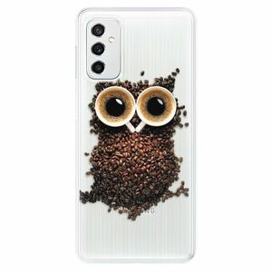 Odolné silikónové puzdro iSaprio - Owl And Coffee - Samsung Galaxy M52 5G vyobraziť
