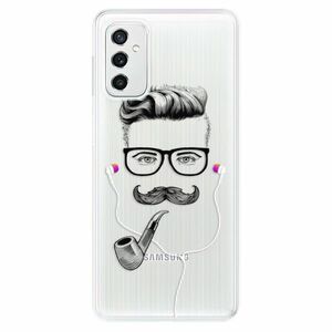 Odolné silikónové puzdro iSaprio - Man With Headphones 01 - Samsung Galaxy M52 5G vyobraziť