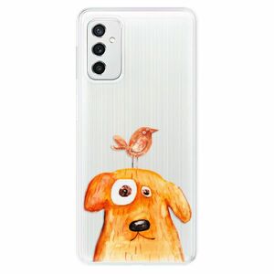 Odolné silikónové puzdro iSaprio - Dog And Bird - Samsung Galaxy M52 5G vyobraziť