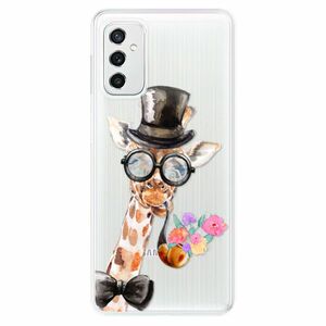 Odolné silikónové puzdro iSaprio - Sir Giraffe - Samsung Galaxy M52 5G vyobraziť