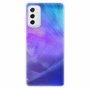 Odolné silikónové puzdro iSaprio - Purple Feathers - Samsung Galaxy M52 5G vyobraziť