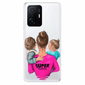 Odolné silikónové puzdro iSaprio - Super Mama - Boy and Girl - Xiaomi 11T / 11T Pro vyobraziť