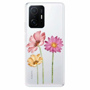 Odolné silikónové puzdro iSaprio - Three Flowers - Xiaomi 11T / 11T Pro vyobraziť