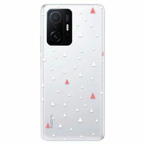 Odolné silikónové puzdro iSaprio - Abstract Triangles 02 - white - Xiaomi 11T / 11T Pro vyobraziť
