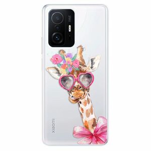 Odolné silikónové puzdro iSaprio - Lady Giraffe - Xiaomi 11T / 11T Pro vyobraziť