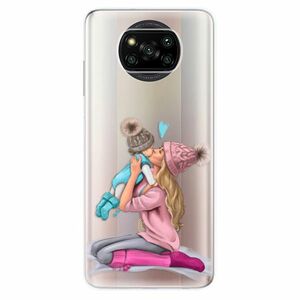 Odolné silikónové puzdro iSaprio - Kissing Mom - Blond and Boy - Xiaomi Poco X3 Pro / X3 NFC vyobraziť