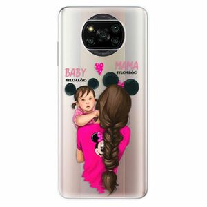 Odolné silikónové puzdro iSaprio - Mama Mouse Brunette and Girl - Xiaomi Poco X3 Pro / X3 NFC vyobraziť