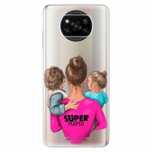 Odolné silikónové puzdro iSaprio - Super Mama - Boy and Girl - Xiaomi Poco X3 Pro / X3 NFC vyobraziť