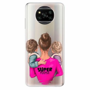 Odolné silikónové puzdro iSaprio - Super Mama - Two Boys - Xiaomi Poco X3 Pro / X3 NFC vyobraziť