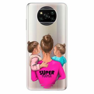 Odolné silikónové puzdro iSaprio - Super Mama - Two Girls - Xiaomi Poco X3 Pro / X3 NFC vyobraziť