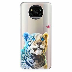 Odolné silikónové puzdro iSaprio - Leopard With Butterfly - Xiaomi Poco X3 Pro / X3 NFC vyobraziť