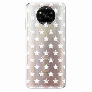 Odolné silikónové puzdro iSaprio - Stars Pattern - white - Xiaomi Poco X3 Pro / X3 NFC vyobraziť
