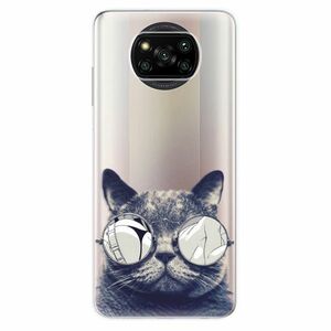 Odolné silikónové puzdro iSaprio - Crazy Cat 01 - Xiaomi Poco X3 Pro / X3 NFC vyobraziť