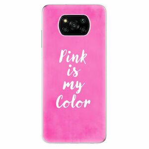 Odolné silikónové puzdro iSaprio - Pink is my color - Xiaomi Poco X3 Pro / X3 NFC vyobraziť