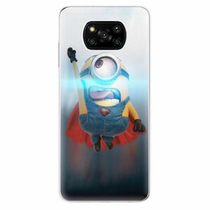 Odolné silikónové puzdro iSaprio - Mimons Superman 02 - Xiaomi Poco X3 Pro / X3 NFC vyobraziť