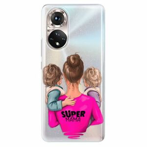 Odolné silikónové puzdro iSaprio - Super Mama - Two Boys - Honor 50 vyobraziť