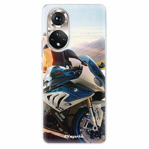Odolné silikónové puzdro iSaprio - Motorcycle 10 - Honor 50 vyobraziť