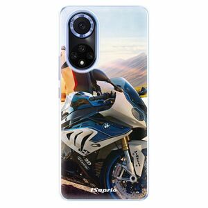 Odolné silikónové puzdro iSaprio - Motorcycle 10 - Huawei Nova 9 vyobraziť