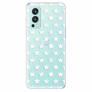 Odolné silikónové puzdro iSaprio - Stars Pattern - white - OnePlus Nord 2 5G vyobraziť