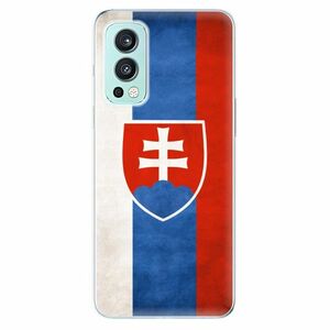 Odolné silikónové puzdro iSaprio - Slovakia Flag - OnePlus Nord 2 5G vyobraziť