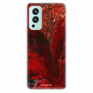 Odolné silikónové puzdro iSaprio - RedMarble 17 - OnePlus Nord 2 5G vyobraziť