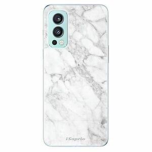 Odolné silikónové puzdro iSaprio - SilverMarble 14 - OnePlus Nord 2 5G vyobraziť