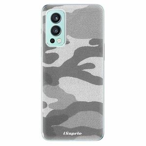 Odolné silikónové puzdro iSaprio - Gray Camuflage 02 - OnePlus Nord 2 5G vyobraziť