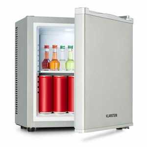 Klarstein Secret Cool, mini chladnička, minibar, 13 l, energet. trieda G, strieborná vyobraziť