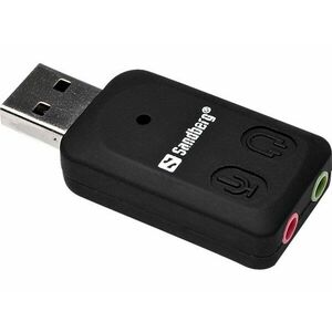 Sandberg externí zvuková karta USB-Sound Link vyobraziť