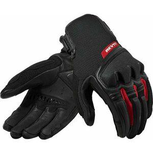 Rev'it! Gloves Duty Black/Red XL Rukavice vyobraziť