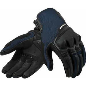 Rev'it! Gloves Duty Black/Blue L Rukavice vyobraziť