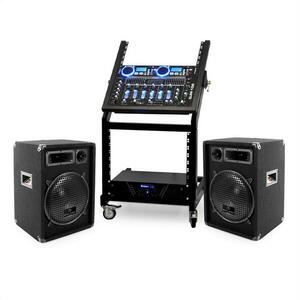 Electronic-Star DJ reproduktorový set Rack Star Neptun Palace 250 ľudí vyobraziť