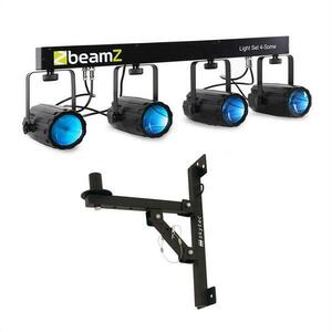 Beamz Light Set 4- LED svetelný efekt sada 5 ks. s držiakom na stenu vyobraziť