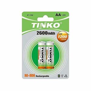 Batéria AA (R6) nabíjacia 1, 2V/2600mAh TINKO NiMH 4ks vyobraziť