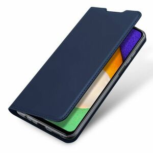 DUX DUCIS Skin Pro knižkové kožené puzdro na Samsung Galaxy A03S, modré vyobraziť