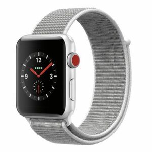 BStrap Nylon remienok na Apple Watch 42/44/45mm, Silver (SAP005C19) vyobraziť