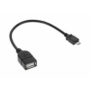 Redukce USB zdířka A - micro USB konektor 20cm vyobraziť