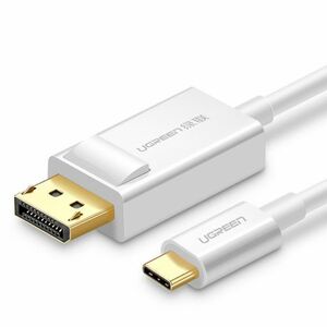 Ugreen MM139 kábel USB-C / DisplayPort 4K 1.5m, biely (MM139) vyobraziť