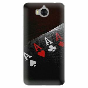 Odolné silikónové puzdro iSaprio - Poker - Huawei Y5 2017 / Y6 2017 vyobraziť
